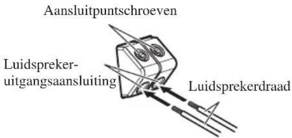 PIONEER PRSD420 - Verbinden van de luidsprekeruitgangsaansluitingen - 2