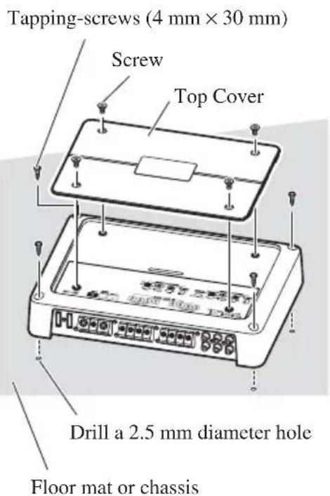 PIONEER PRSD420 - Replacing the top cover - 1