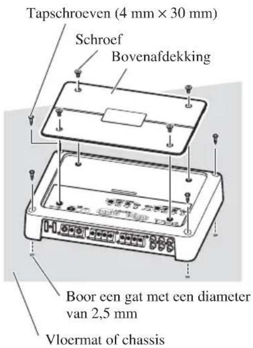 PIONEER PRSD420 - Terugzetten van de bovenafdekking - 1