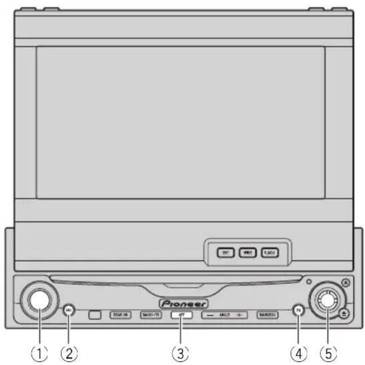 PIONEER DEQP6600 - Reimpostazione del microprocessore - 1