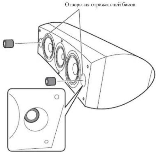 PIONEER S8EXW - Использование втулок из пеноматериала - 1