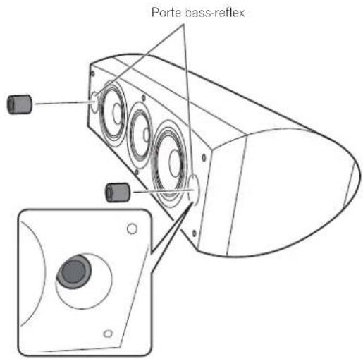 PIONEER S8EXW - Uso dei tappi in schiuma - 2