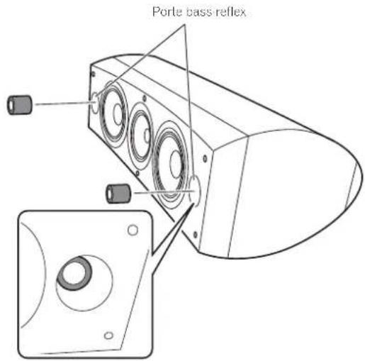 PIONEER S8EXW - Uso dei tappi in schiuma - 1