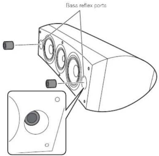 PIONEER S8EXW - Using the foam plugs - 2