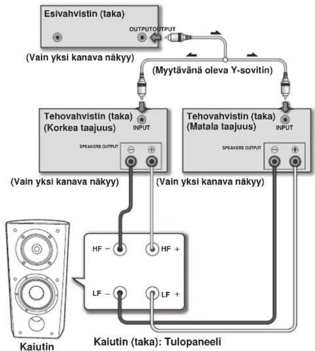 PIONEER S4EXW - Horisontaalinen Bi-Amping -liitäntä - 1
