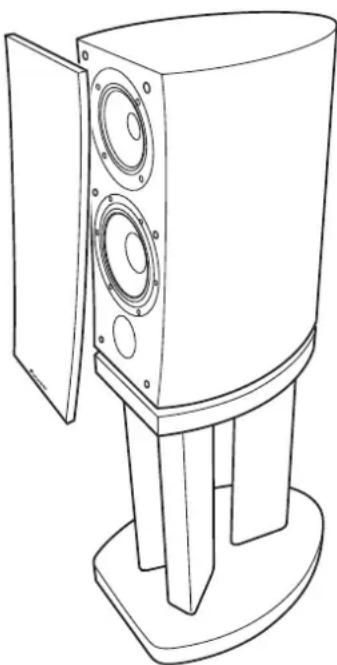 PIONEER S4EXW - Anbringen/Entfernen der Frontverkleidung - 1