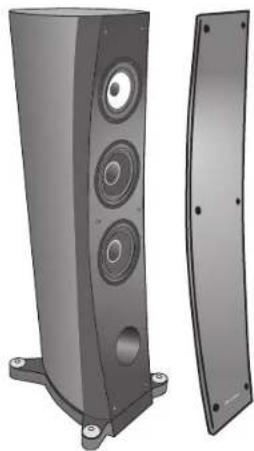 PIONEER S3EXQL - Verkkosuojuksen kiinnittamien/ irrottaminen - 1