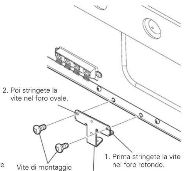PIONEER PDPS59 - Fissate le giunzioni di montaggio dell'altoparlante al retro del tevisore al plasma. - 2
