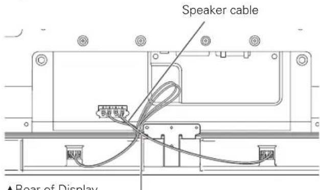 PIONEER PDPS59 - Bundling the cables. - 1