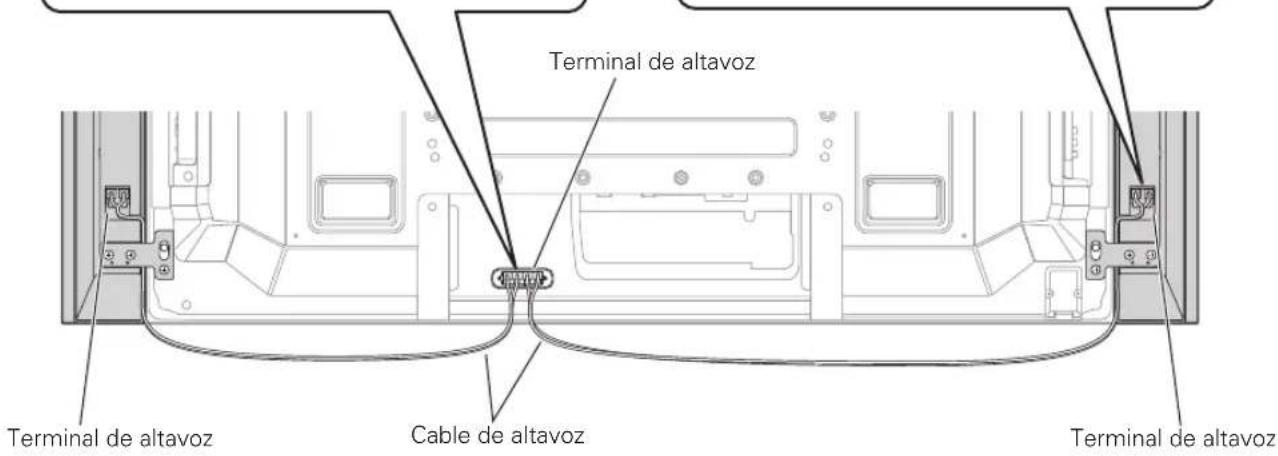 PIONEER PDPS60 - como conectar los cables de altavoz al altavoz. - 2
