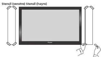 PIONEER SLX70LR - Montering pa vegg - 3