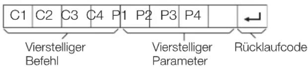 PIONEER KRL46V - Befehlsformat - 1