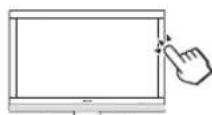 PIONEER KRL46V - Menubediening zonder gebruik van de afstandsbediening - 1