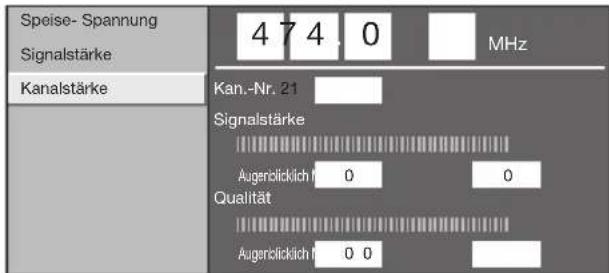 PIONEER KRL46V - Prüfen. der. Signal-. und. Kanalstärke - 2