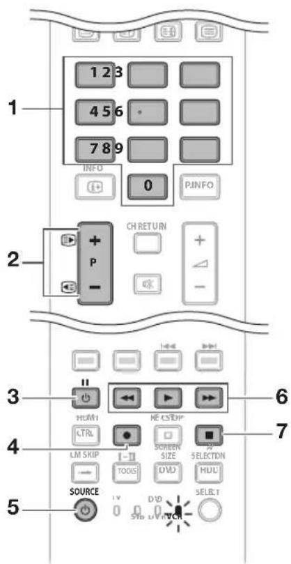 PIONEER KRL46V - Utilizzo con altri apparecchio (videoregistratore) - 1