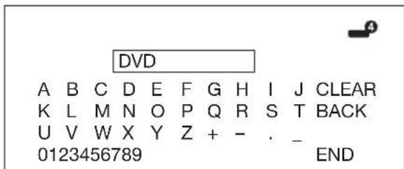 PIONEER KRL46V - Input Label - 1