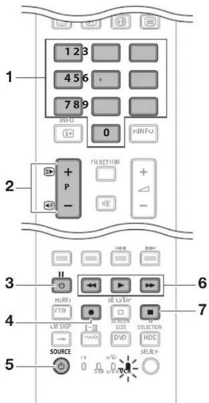 PIONEER KRL46V - Gebruik met andere apparatuur (Videorecorder) - 1