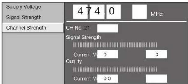 PIONEER KRL46V - Checking signal strength and channel strength - 2