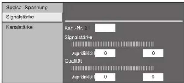 PIONEER KRL46V - Prüfen. der. Signal-. und. Kanalstärke - 1