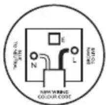 REMINGTON D0100 - WIRING INSTRUCTIONS UK PLUGS ONLY - 1