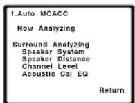 PIONEER VSX821K - Asegürese de que la option 'OK' esté seleccionada; bajo, pulse ENTER. - 1