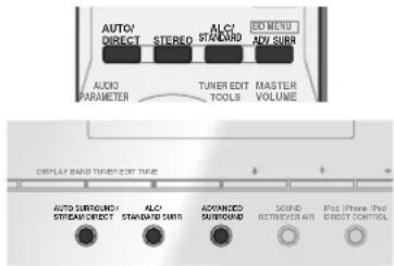 PIONEER VSX821K - Elección del modo de esucha - 1