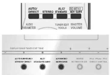 PIONEER VSX821K - Lors de I'ecoute d'une source, appuyez de maniere repetee sur la touche de selection du mode d'ecoute pourCHOISER le mode voulu. - 1