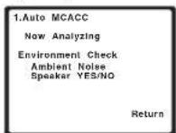 PIONEER VSX821K - Wait for the test tones to finish. - 1