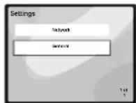 PIONEER XHM70S - BbEpTe《General》B MeHIO Settings. - 1
