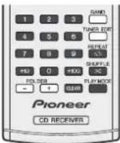 PIONEER XHM70S - Geavanceerde weergave van een CD of MP3/WMA-disc - 1