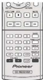 PIONEER XHM70S - Listening to a CD or MP3/WMA disc - 2