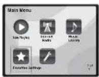 PIONEER XHM70S - Reproduccion y eliminacion de ARCHivos de audio y emisoras de radio por Internet en y desde la carpeta Favoritos - 1