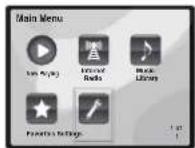 PIONEER XHM70S - Menu di impostazione della rete - 1