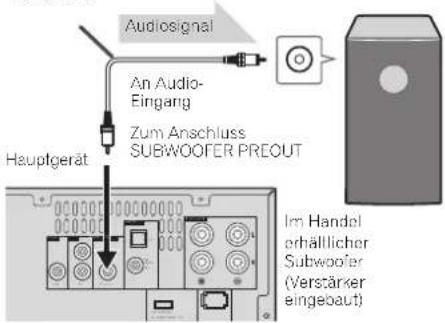 PIONEER XHM70S - Anschluß des Systems (Fortsetzung) - 1