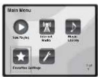 PIONEER XHM70S - Lecture et suppression de fichiers audio et de stations de radio internet enregistrées dans le dossier de favors (favorites) - 1