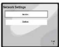 PIONEER XHM70S - Select 'Network' from the Settings menu. - 2