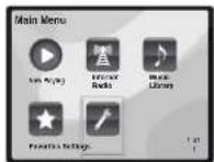 PIONEER XHM70S - Menu de configuración de red - 1