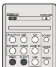 PIONEER XHM70S - Funcionamento del temporizador y del temporizador de apagado - 1