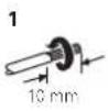 PIONEER XHM70S - Tighten terminal. - 1