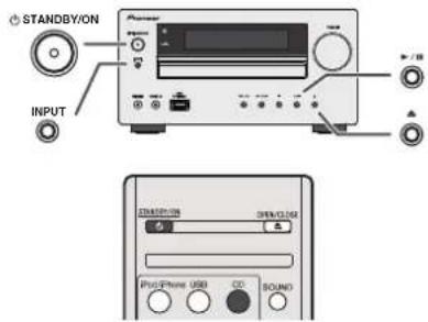 PIONEER XHM70S - Listening to a CD or MP3/WMA disc - 1