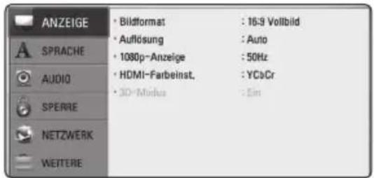 PIONEER BCSSB616 - Setup-Einstellungen vornehmen - 2
