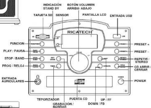Ricatech RMC250 - MP3 copying - 3