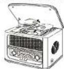 ROADSTAR HRA1520MP - Pour TENIR les disques compacts - 3