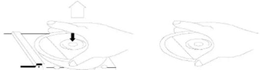 ROADSTAR CDR4200CDBK - MANIPULACION DE LOS COMPACT DISCS - 1