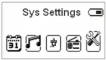 ROADSTAR MM007NBL - - System Setting - 1