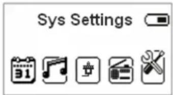ROADSTAR MM007NPK - Paramétrage du système - 1