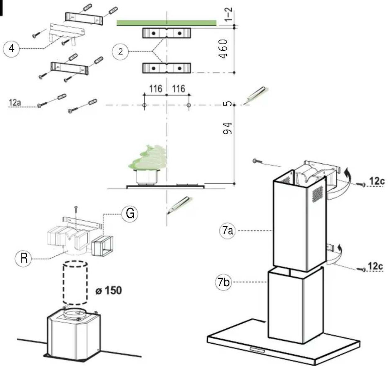 ROBLIN Atrium2 Verre 900 - UK ELECTRICAL CONNECTION ELECTRICAL REQUIREMENTS - 10
