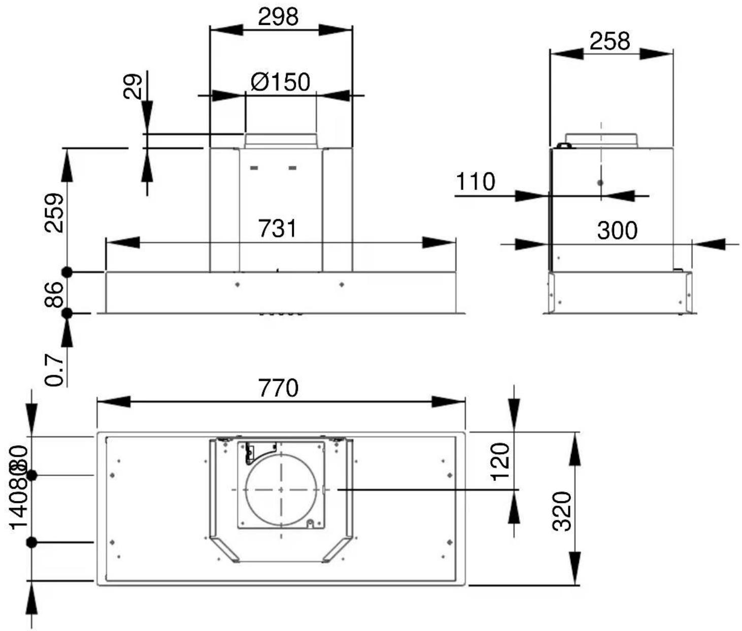ROBLIN Inspiration 2 770 - INSTALLATIE VAN HET APPARAAT - 10