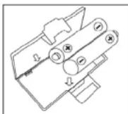 ROADSTAR HRA250IPWH - EINLEGEN DER BATTERIE (MEMORY BACKUP) - 1