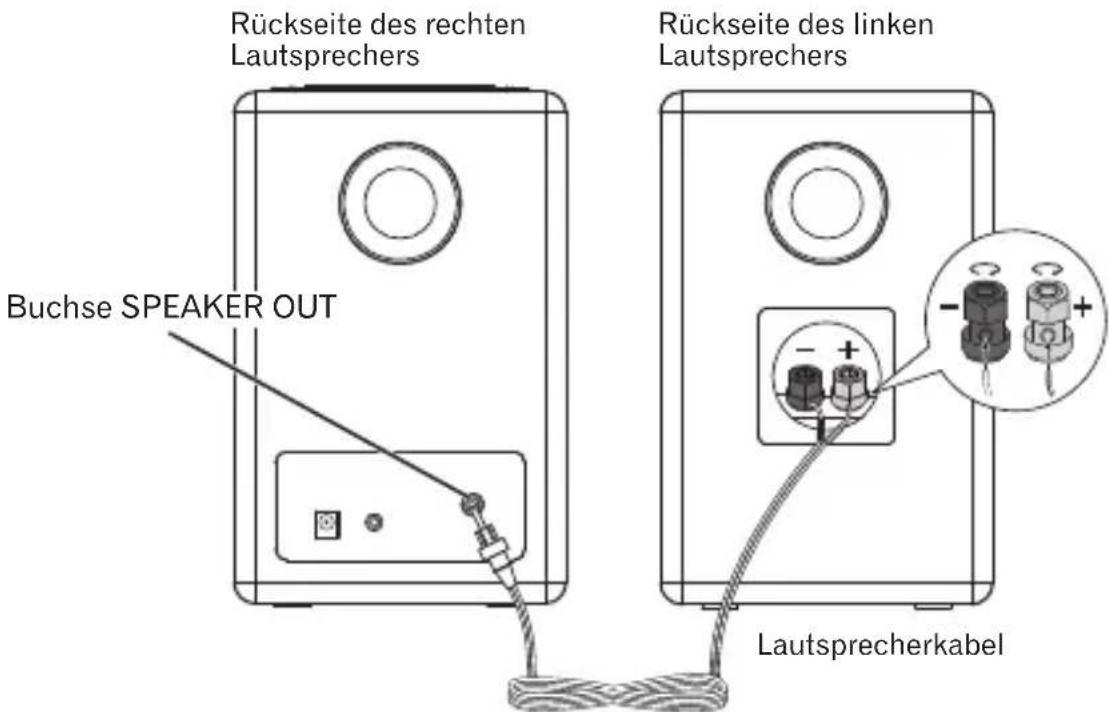 PIONEER XWW BTS5 - Anschließlich des linken und des rechten Laufsprechers - 1